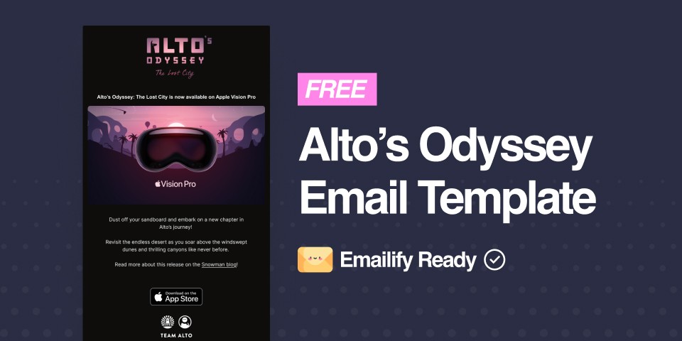 Thumbnail of Alto’s Odyssey Free Figma Template