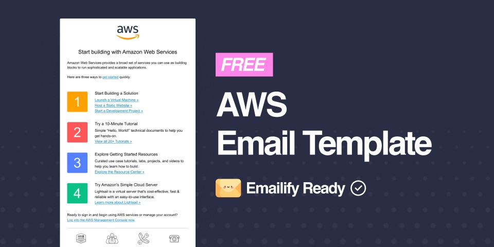 Thumbnail of AWS Free Figma Template