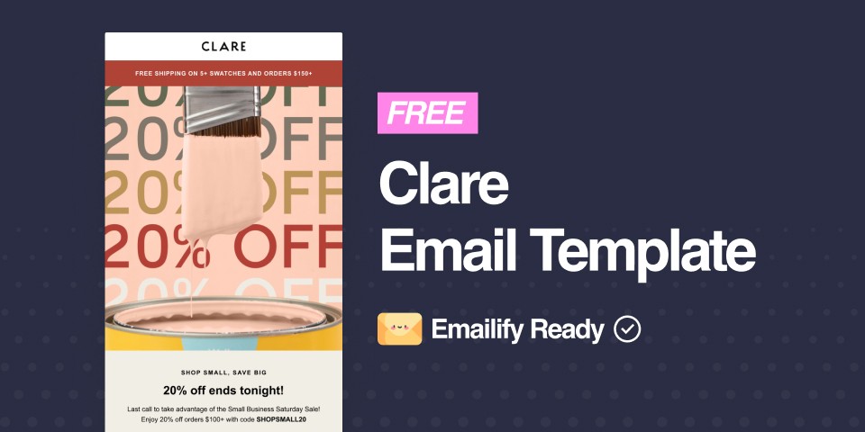 Thumbnail of Clare Free Figma Template