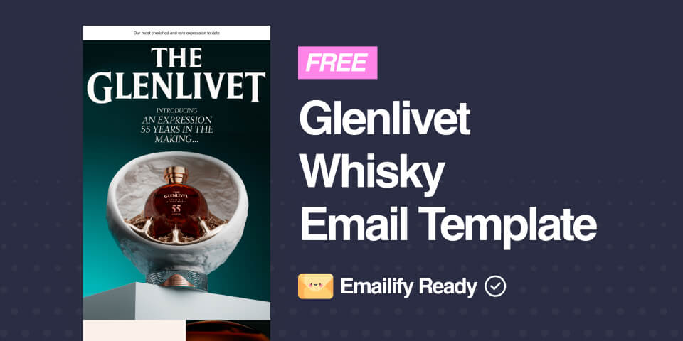 Thumbnail of Glenlivet Whisky Free Figma Template