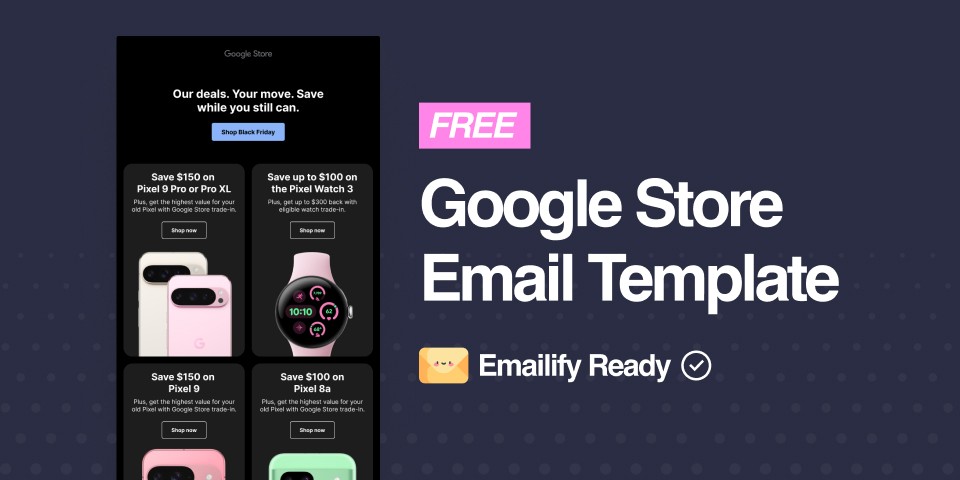 Thumbnail of Google Store Free Figma Template