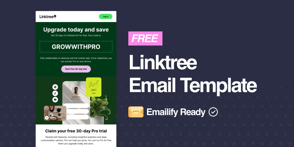 Thumbnail of Linktree Free Figma Template