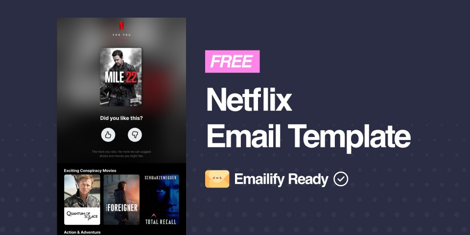 Thumbnail of Netflix Free Figma Template