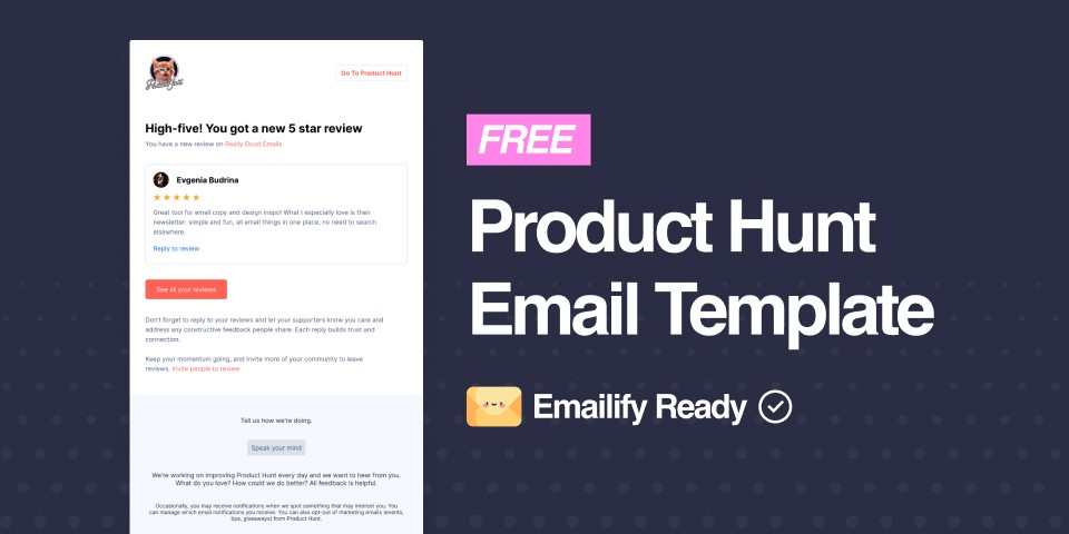 Thumbnail of Product Hunt Free Figma Template