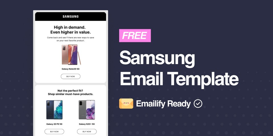 Thumbnail of Samsung Free Figma Template