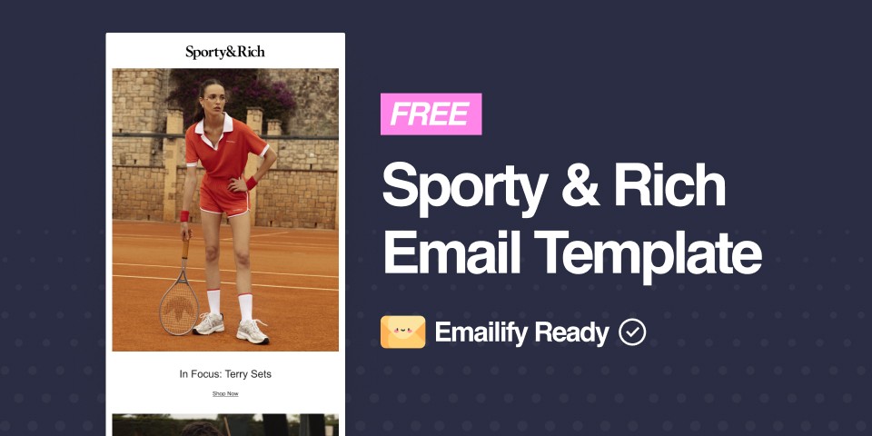 Thumbnail of Sporty & Rich Free Figma Template