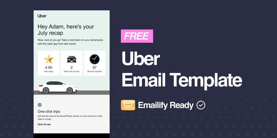 Thumbnail of Uber Free Figma Template